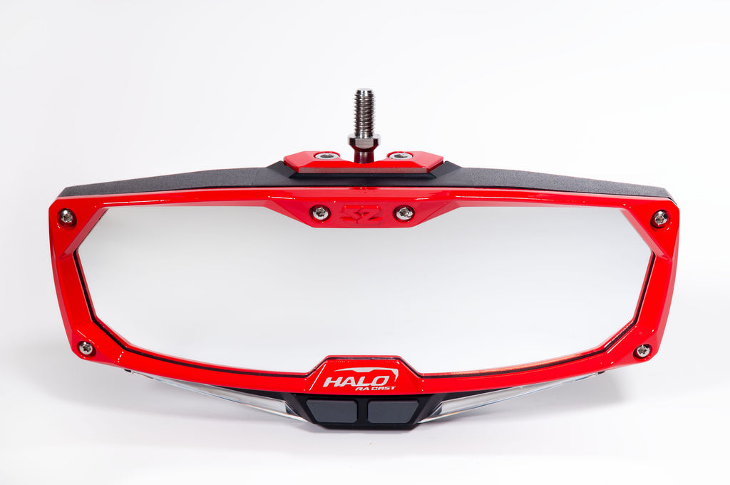 Bezel Halo Billet/Led/Cast Red