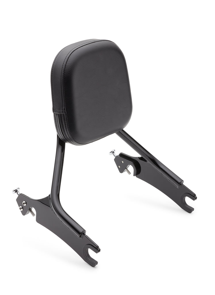 Detach Backrest Short Med Pad Black Chieftain 14 25