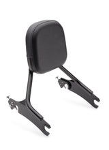 Load image into Gallery viewer, Detach Backrest Short Med Pad Black Chieftain 14 25
