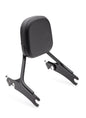 Detach Backrest Short Med Pad Black Chieftain 14 25