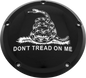 7   M8 Flt/Flh Derby Cover Don't Tread Black