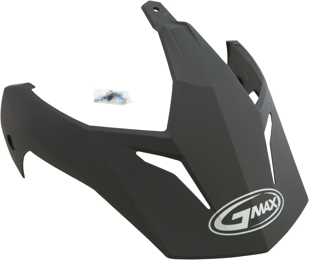 Visor W/Screws Matte Black Gm 11