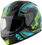 Youth Gm 49y Charge Helmet Black/Blue/Green Ym