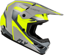 Load image into Gallery viewer, Kinetic Sync Helmet Grey/Hi Vis 2x