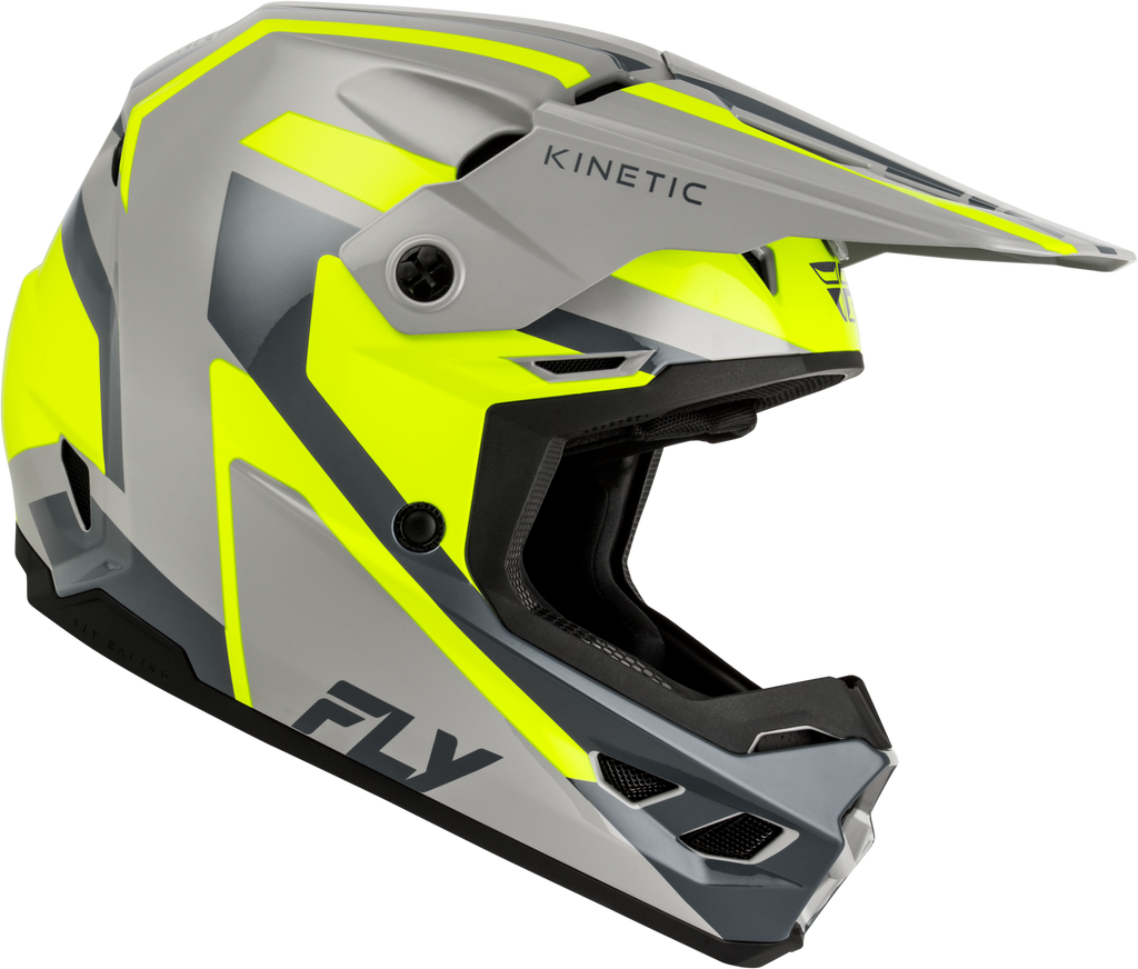 Kinetic Sync Helmet Grey/Hi Vis Sm