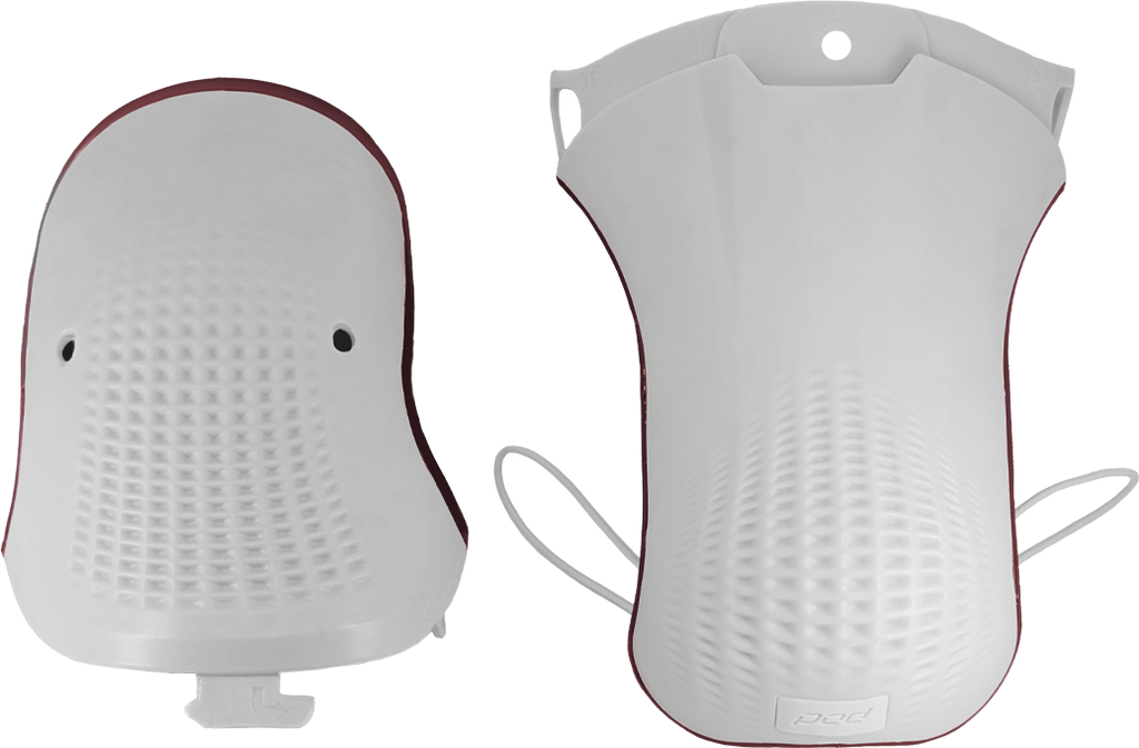 Kx 3.0 Ce2 Impact Guard Set (Lt) White Xs/Sm