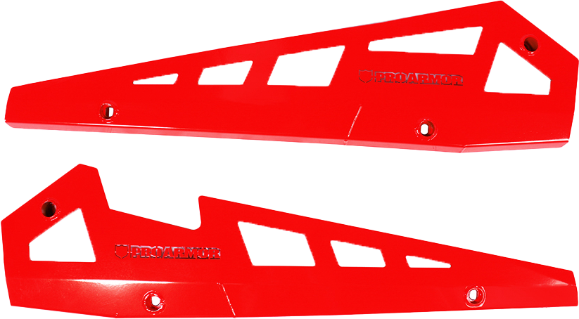 Rock Sliders Red Pol
