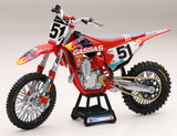 New Ray Toys Scale 1:12 Tld Red Bull Gas Gas Mc450 Barcia #51 959-0167