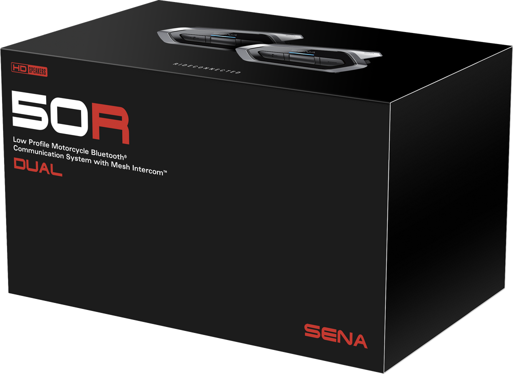 50r Hd Bluetooth Comm System With Mesh Intercom Dual