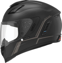 Load image into Gallery viewer, Stryker Full Face Helmet With Mesh Intercom Matte Black Sm