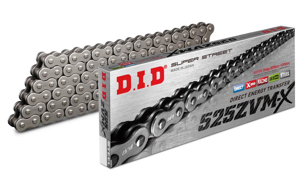 Super Street 525zvmx 100l X Ring Chain Natural