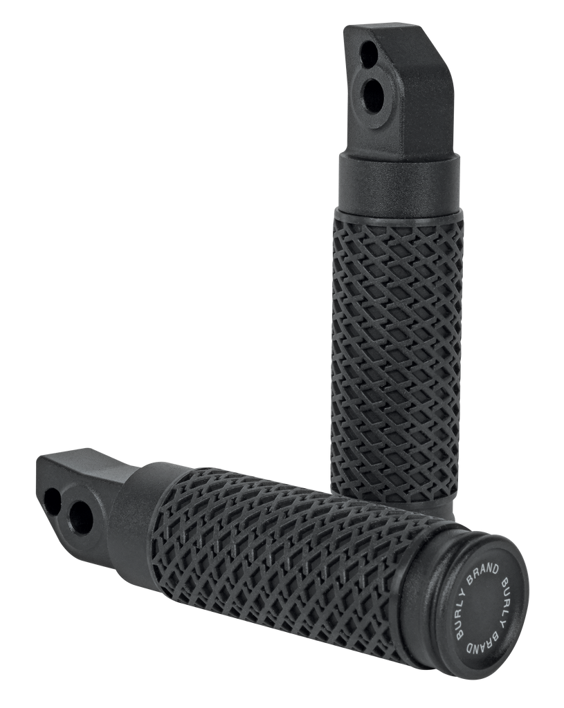 Slash Cut Pass Foot Pegs Pr Black