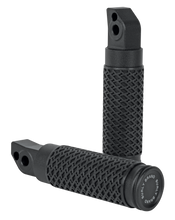 Load image into Gallery viewer, Slash Cut Pass Foot Pegs Pr Black