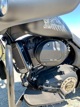 Load image into Gallery viewer, Indian Oil Cooler Side Mount Black