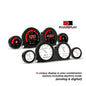 Hd 03x 4 Piece Gauge Kit Touring 14 23