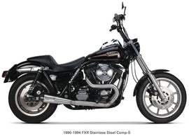 TBR COMP S 2:1 SATIN EXHAUST HARLEY DAVIDSON FXR MODELS - The Speed Shop Canada