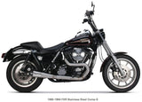 TBR COMP S 2:1 SATIN EXHAUST HARLEY DAVIDSON FXR MODELS