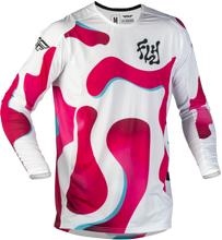 Load image into Gallery viewer, Lite Vibe Jersey White/Pink/Blue Md