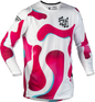 Lite Vibe Jersey White/Pink/Blue Md