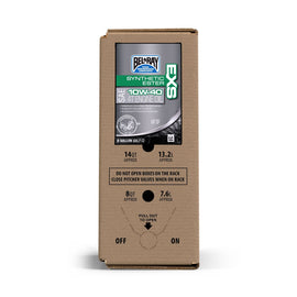 BEL-RAY Exs Full Syn Ester Oil 10W-40 in a 6-gallon bag-in-box, high-performance synthetic motorcycle engine oil.