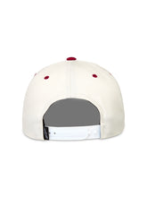 Load image into Gallery viewer, Stadium Snapback Hat Off White/Red