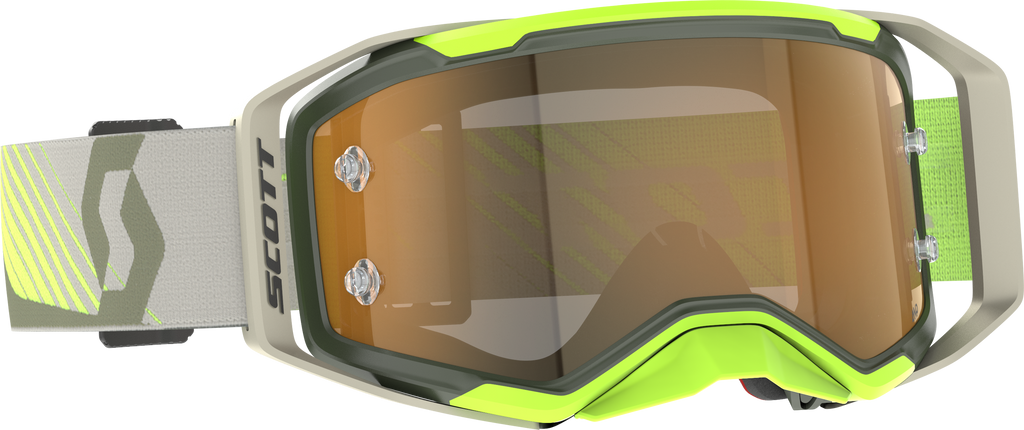 Prospect 2.0 Amp Goggle Kaki Grn/N Ylw Amp Gld Chr Wrk