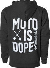 Load image into Gallery viewer, Moto Is Dope Youth Hoodie Charcoal Heather Yx