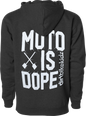 Moto Is Dope Youth Hoodie Charcoal Heather Yx