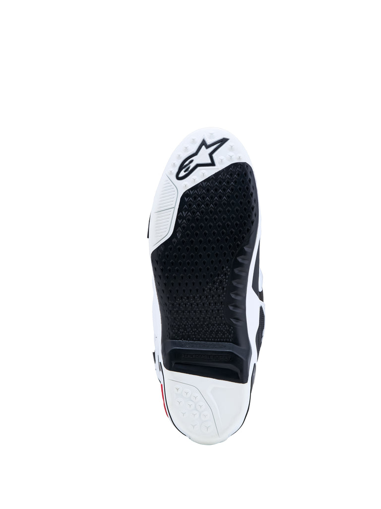 Tech 10 Boots Wht/Blk/Br Red 13