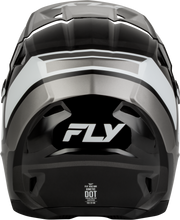 Load image into Gallery viewer, Youth Kinetic Scrap Helmet Black/White/Grey Ys