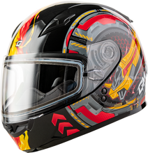 Load image into Gallery viewer, Gm 49y Charge Snow Helmet Black/Red/Yellow Ys