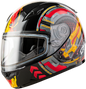 Gm 49y Charge Snow Helmet Black/Red/Yellow Ym