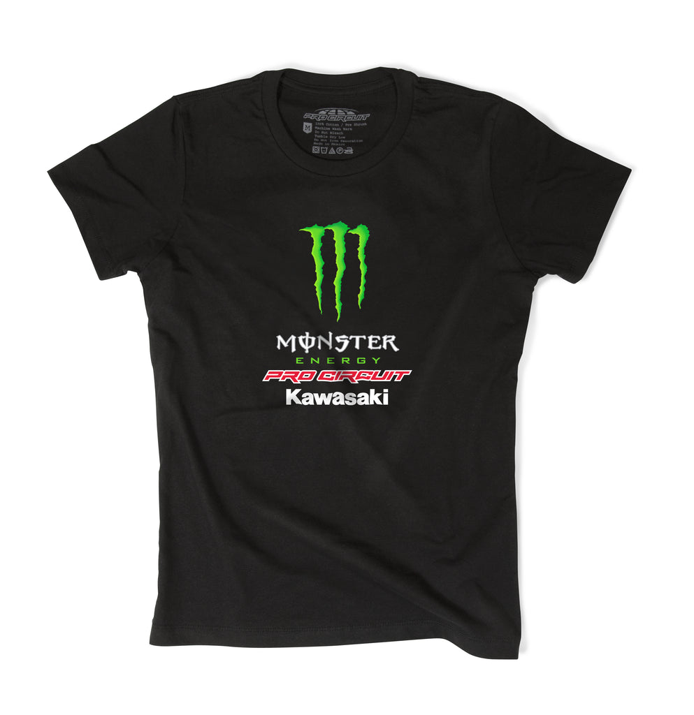 Monster Team Ladies Tee Black S