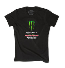Load image into Gallery viewer, Monster Team Ladies Tee Black M