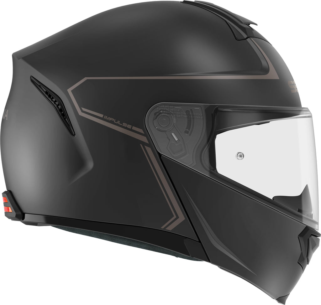 Impulse Flip Up Helmet Matte Black Lg