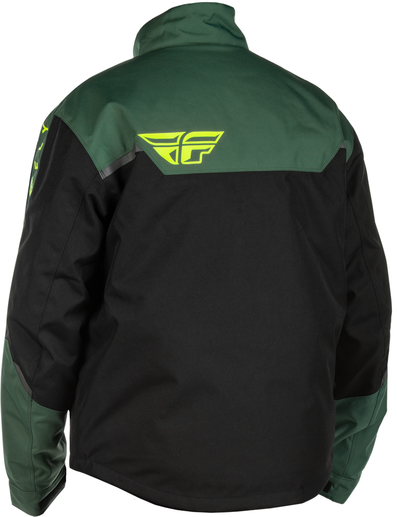 Outpost Float Jacket Green/Hi Vis/Black Large