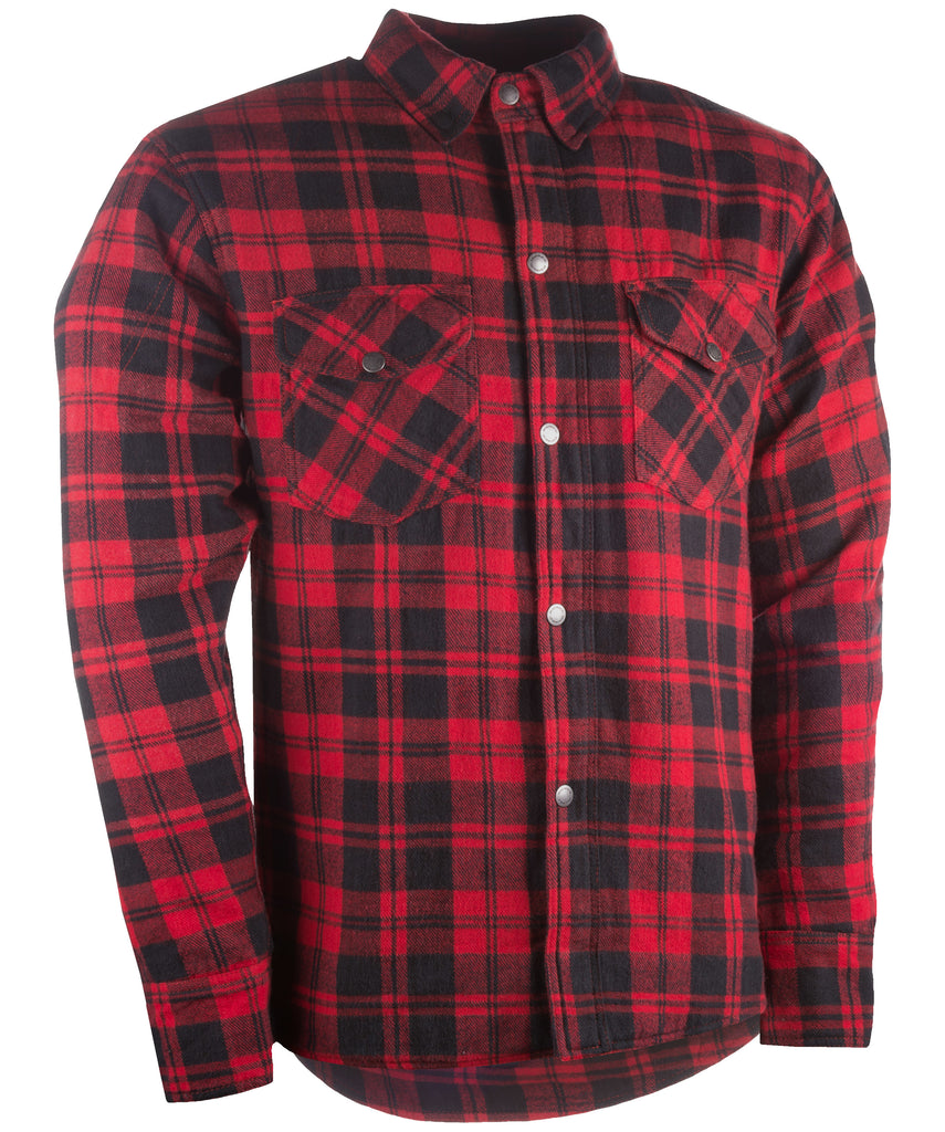 Marksman Flannel Black/Red Sm