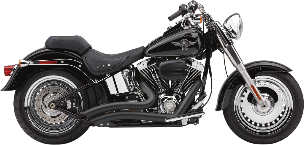 Speedster Short Swept Black Softail 7 11