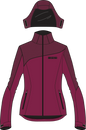Malea Softshell Jacket Garnet Heather Lg