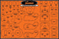 Gasket Display Board Evo '86 03 99000 Evxl