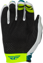 Load image into Gallery viewer, Youth Lite Gloves Grey/Lime/Teal Yl