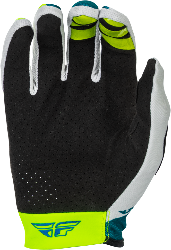 Lite Gloves Grey/Lime/Teal Xs