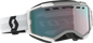 Fury Goggle Snow Cross White W/Enh Aqua Chrome