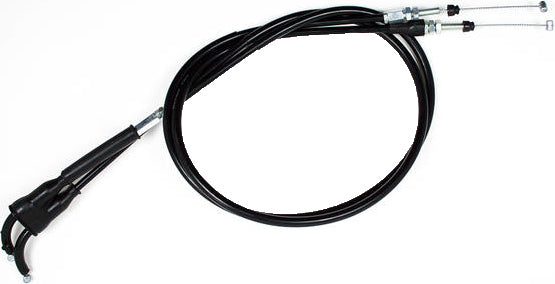 Black Vinyl Throttle Push Pull Cable Set