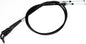 Black Vinyl Throttle Push Pull Cable Set