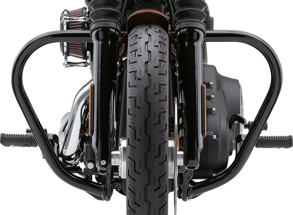 Freeway Bars Vbend 1.25" Black Fxd/B/C 91 17