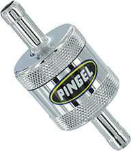 Load image into Gallery viewer, Fuel Filter Super Short Chrome 5/16" In/Out