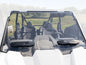 Poly Front Windshield Full Fixed Vented Pol