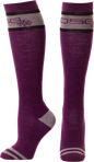 Mid Weight Socks Deep Amethyst