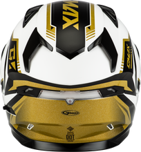 Load image into Gallery viewer, Md 01 Volta Helmet White/Gold/Black Metallic Xl